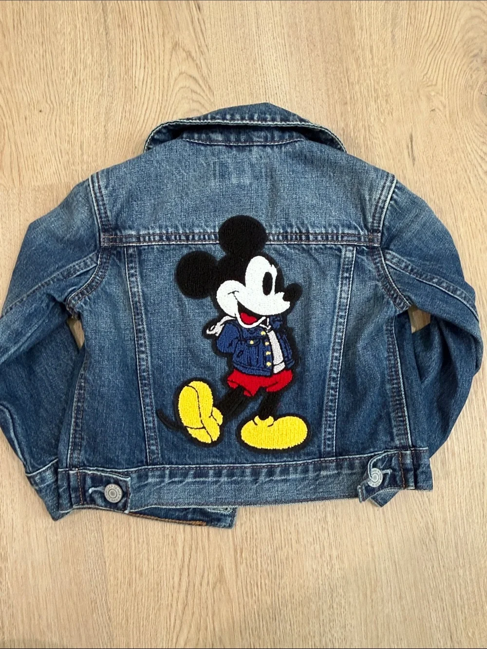 GAP x Disney - Kids Denim Mickey Mouse Jacket